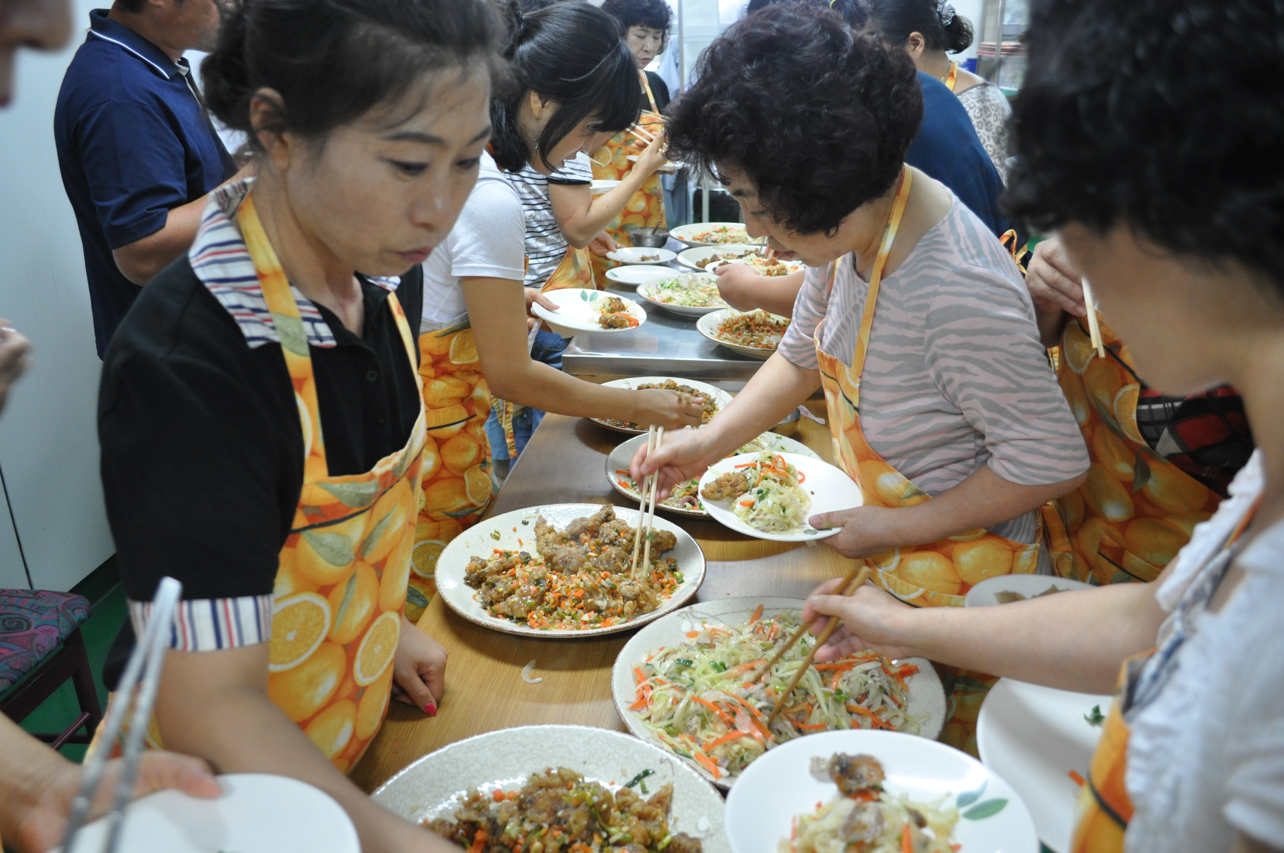 중국음식 교육 첫번째 시간